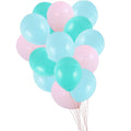 12 Inches Cute Multicolor Round Balloons 50Pcs Party Supplies Set