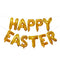 16 Inches Aluminum Foil Happy Easter Letter 11 Pcs Balloons
