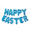 16 Inches Aluminum Foil Happy Easter Letter 11 Pcs Balloons
