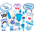 27 Pcs Baby Shower Party Supply Photo Booth Props