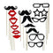 15 Pcs Wedding Birthday Party Mustache Photo Booth Props