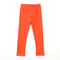 Girls Cotton Solid Color Simple Style Leggings