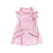 Girls Vintage Style Off-Shoulder Solid Color Vetet Dress