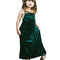Baby Girls Velvet Solid Color Halter Dress