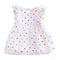 Baby Girls Cotton Sequins Dots Printed Sleeveless Dress