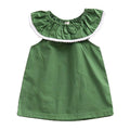 Baby Girls Cotton Sleeveless Plain Dress
