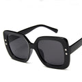 Fashion Classic Big Size PC Frame Square Shape Sunglasses