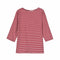 New Arrival Women Three-quarter Sleeves Classic Stripes Design T-shirt