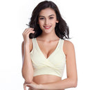 Pregnant Cotton Candy Color Soft Vest Nursing Bra