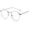 Creative Imitation Pearl Design Women Round Shape Metal Eyewear Frame
