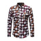 Men Fashion Plaid Printed Vintage Style Shirts