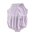 Baby Girls Cotton Lace-up Design Bodysuit