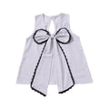 Girls Cotton Dot Printed Lovely Bowknot Design Design