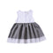 Casual Girls Cotton Patchwork Dress