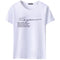 Simple Style Men Cotton Letter Printed Tees