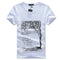 Men Cotton Tree Printed Short Sleeves Tees