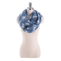 Fashion Elk Print Breathable Voile Scarf