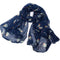Cartoon Birds Print Women Good Quality Voile Scarf