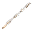 Fashion Simple Design Twisted Alloy Pearl Bobby Pin