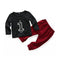 2 Pcs Boys Cotton One Printed Tops And Pants