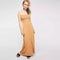 Hot Sale Women Solid Color Sleeveless Maxi Tube Dress