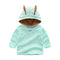 Boys Cotton Bunny Pattern Long Sleeves Hoodies