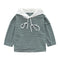 Boys Cotton Stripes Printed Casual Hoodies