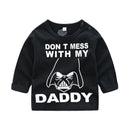 Baby Boys Cotton Letter Long Sleeves Tops