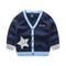 Boys Cotton Star Printed Knitted Outerwear