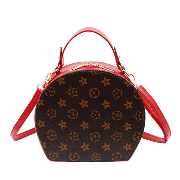Classic Half Round Shape Good Quality PU Saddle Bag