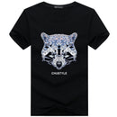 Men Cotton Fashion Bear Printed Tops