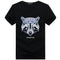 Men Cotton Fashion Bear Printed Tops