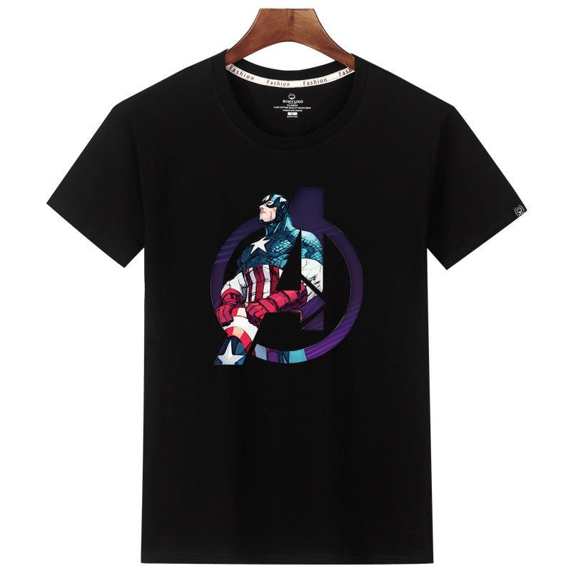 Men Cotton Simple Style T-shirts