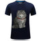 Men Cotton Cute Cat 3D Printed T-shirt