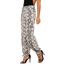 Hot Sale Fashion Snakeskin Print Women Big Size Pants