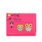 Cartoon Owl Design Women Mini Size PU Painting Wallet
