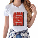 Women Fashion Short-sleeve Round Neck Graphic Tee