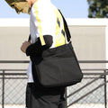 Classic Solid Color Large Capacity Wear-resisting Crossbody Bag