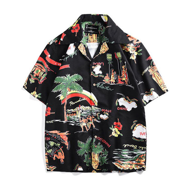 Men Creative Printed Holiday Style Shirts