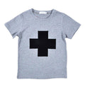 Boys Cotton Cross Printed T-shirts