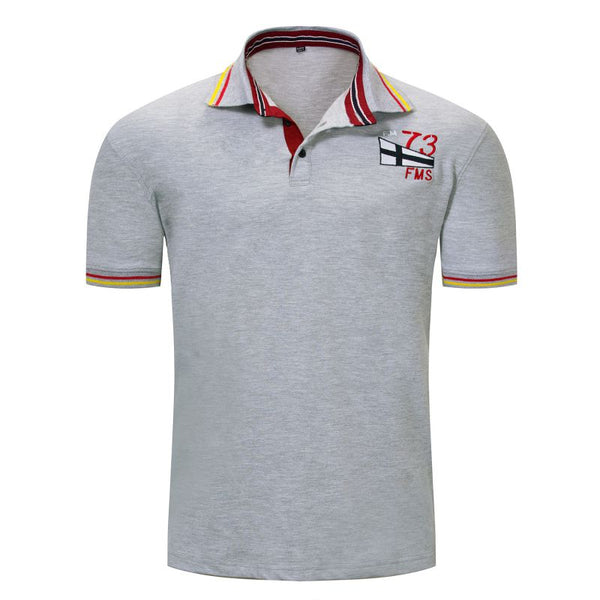 Men Cotton Short Sleeves Casual Polo Shirts