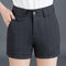 Women Elegant Stripes Pattern Plus Size Good Quality Shorts