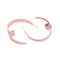 Fashion Candy Color Matte Finish Simple Round Earrings