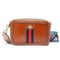 Contrast Fashion Bee Design Mini Square Shape Leather Bag