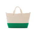 Classic Contrast Design Women Casual Canvas Tote Bag