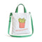 Creative Cartoon Fried Chips Design Summer Fresh Style Tote Bag