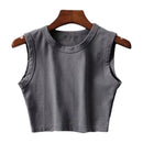 New Arrival Women Solid Color Comfort Sports Tank Top