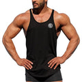 Men Cotton Workout Muscle H Type Tanks