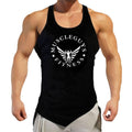 Men Cotton Workout Slim Fit H Type Tanks