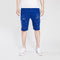 Men Solid Color Ripped Shorts